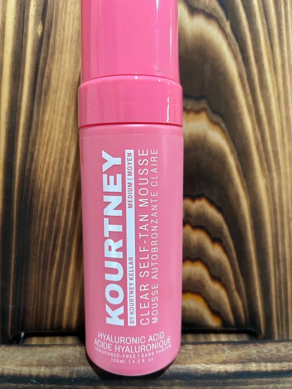 Clear Self-Tan Mousse — Pink